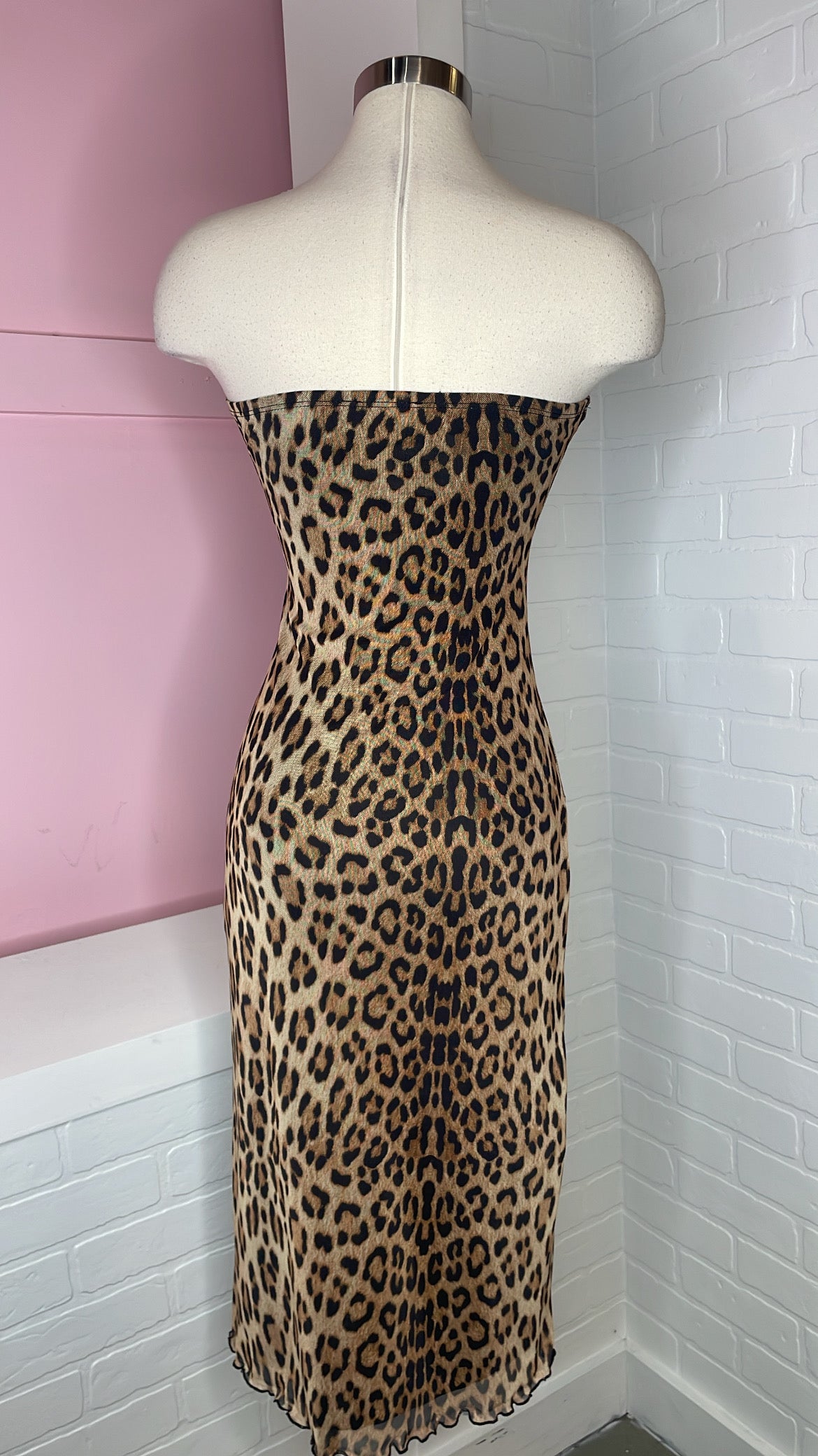 Wild One mid slit Bodycon dress