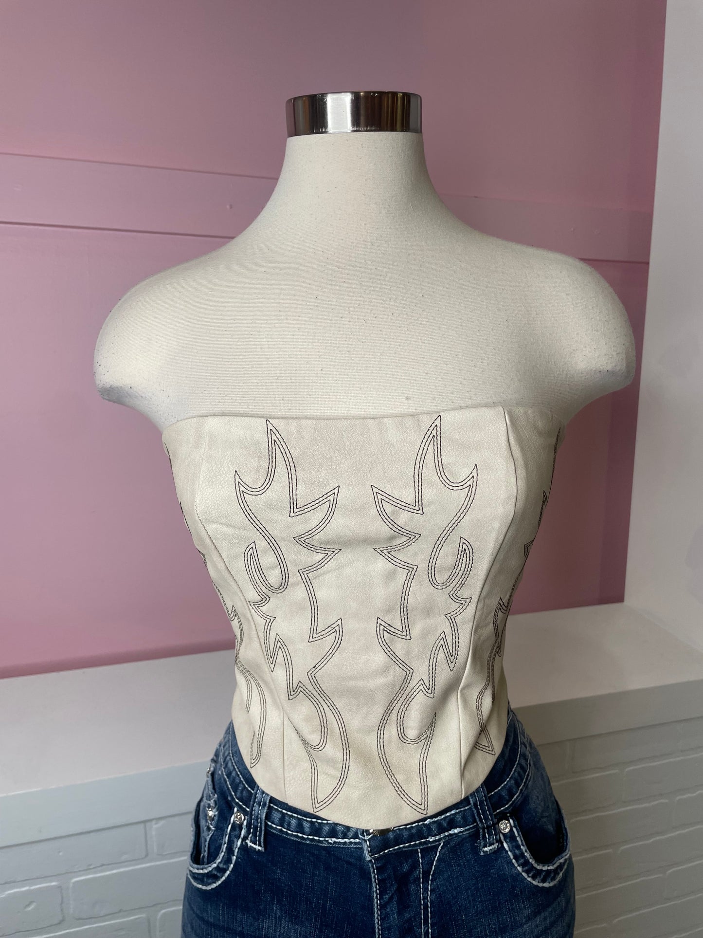 Norteña Corset Top
