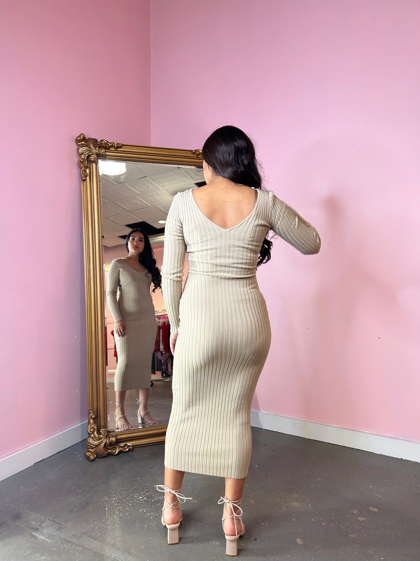 Zara sweater dress