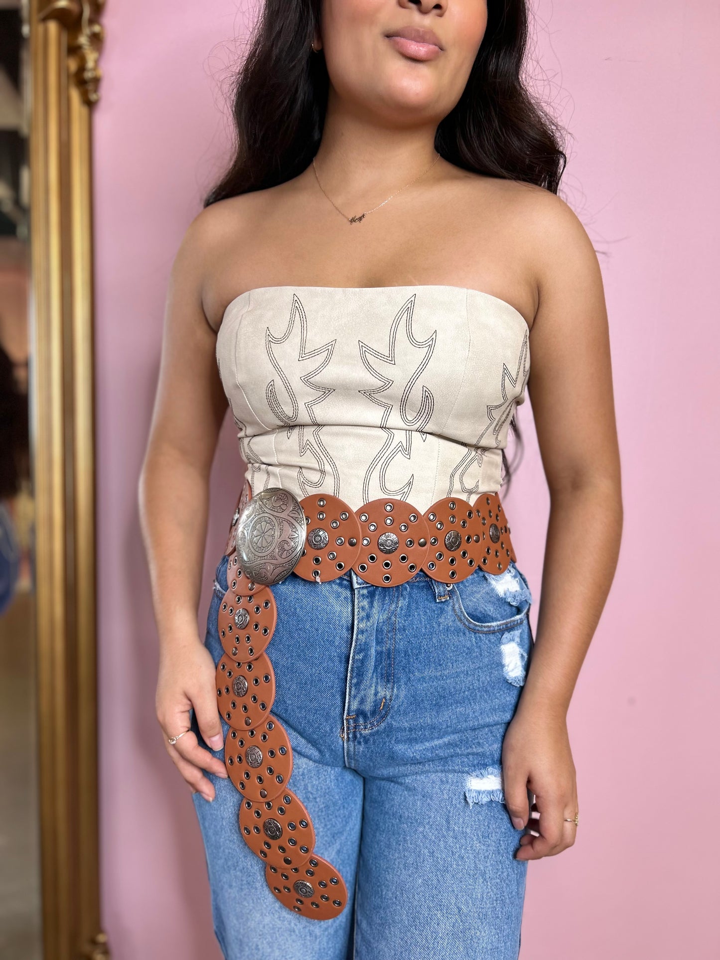 Norteña Corset Top