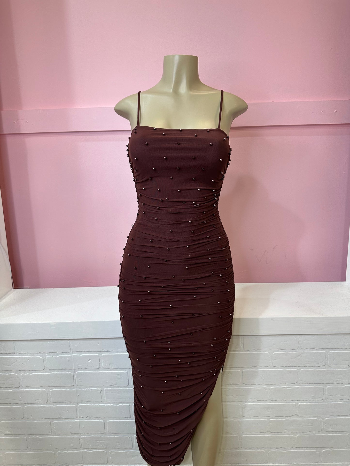 Espresso Midi Dress