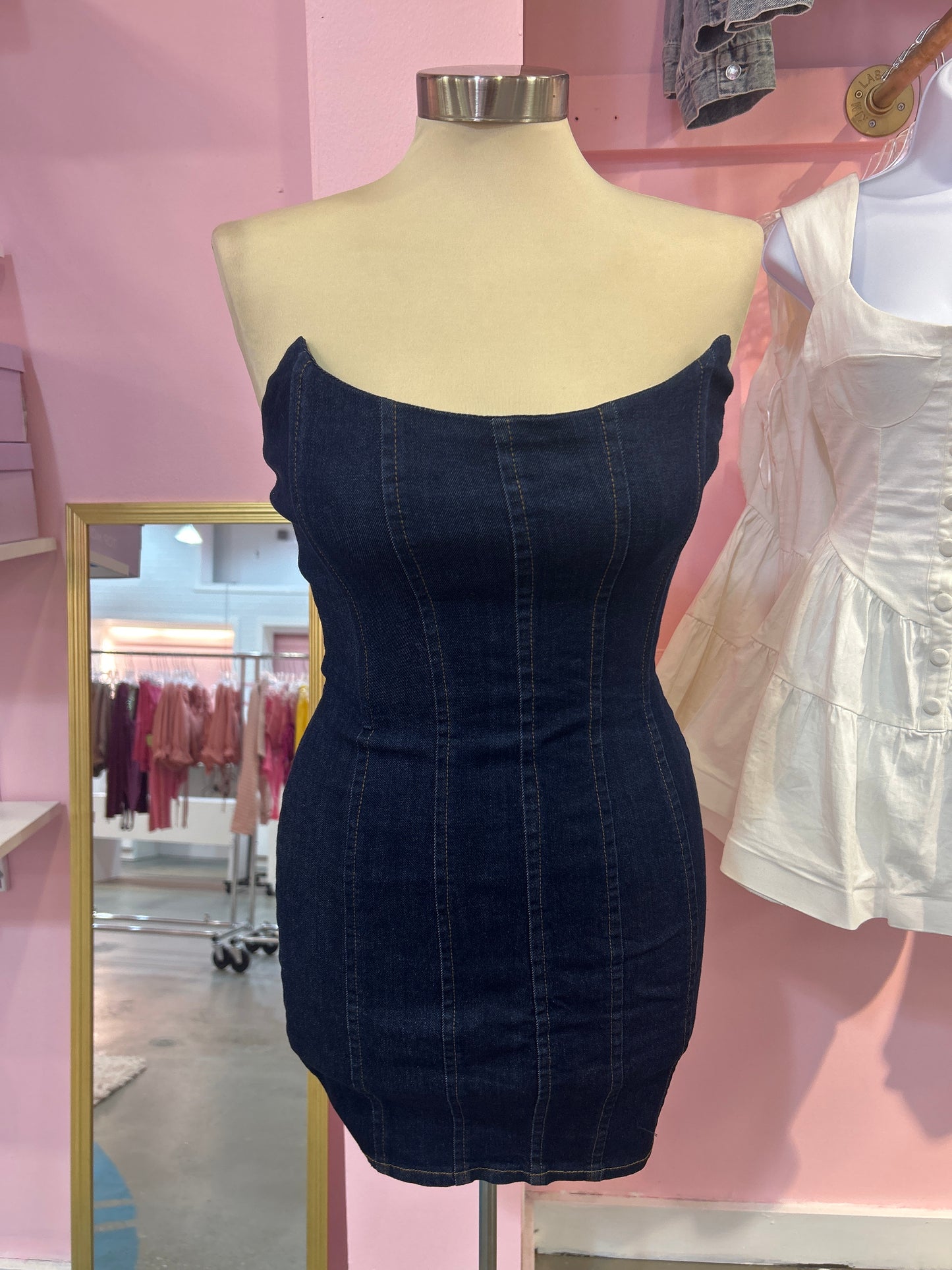 Damaris Denim Dress