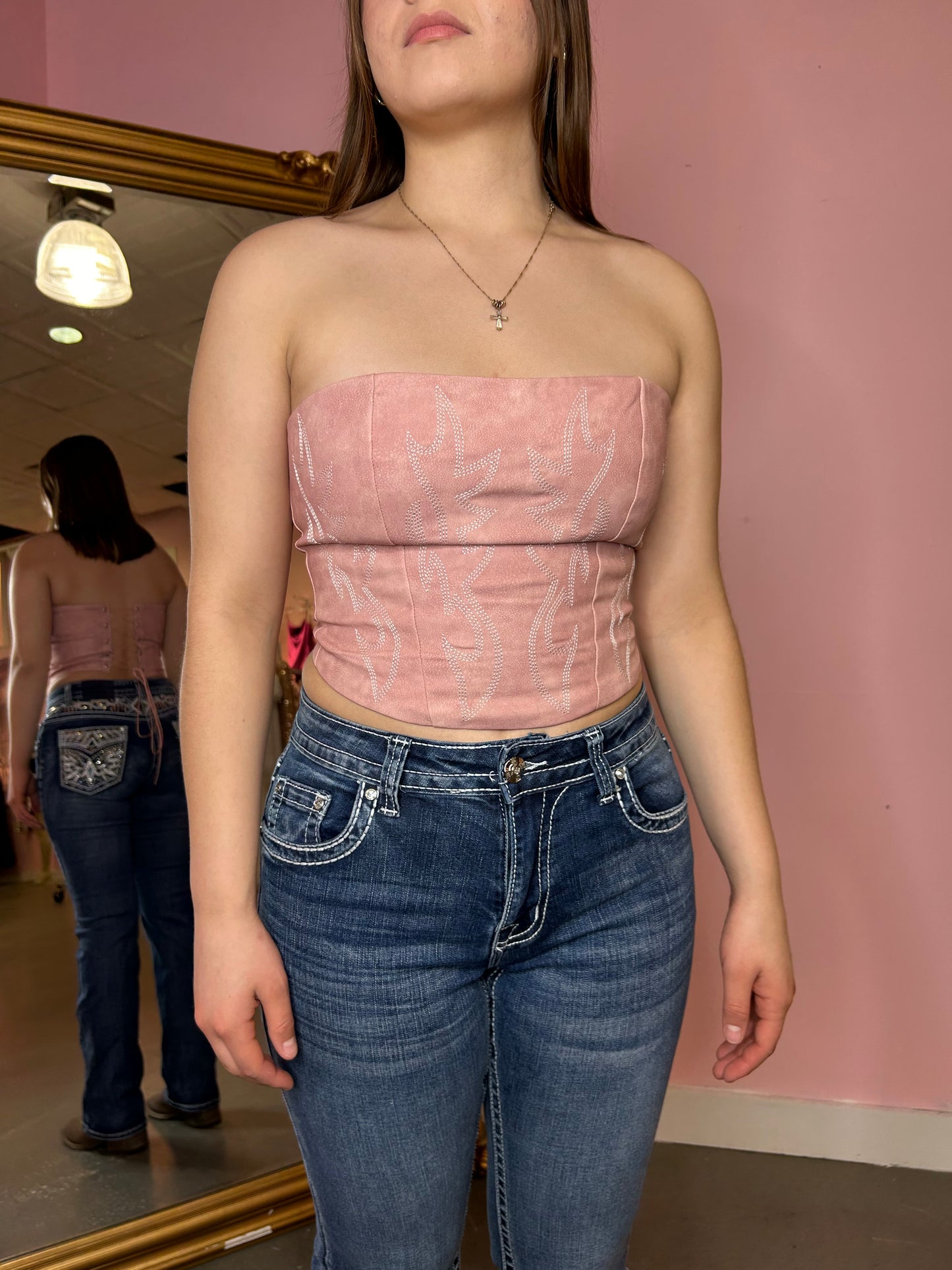 Norteña Corset Top