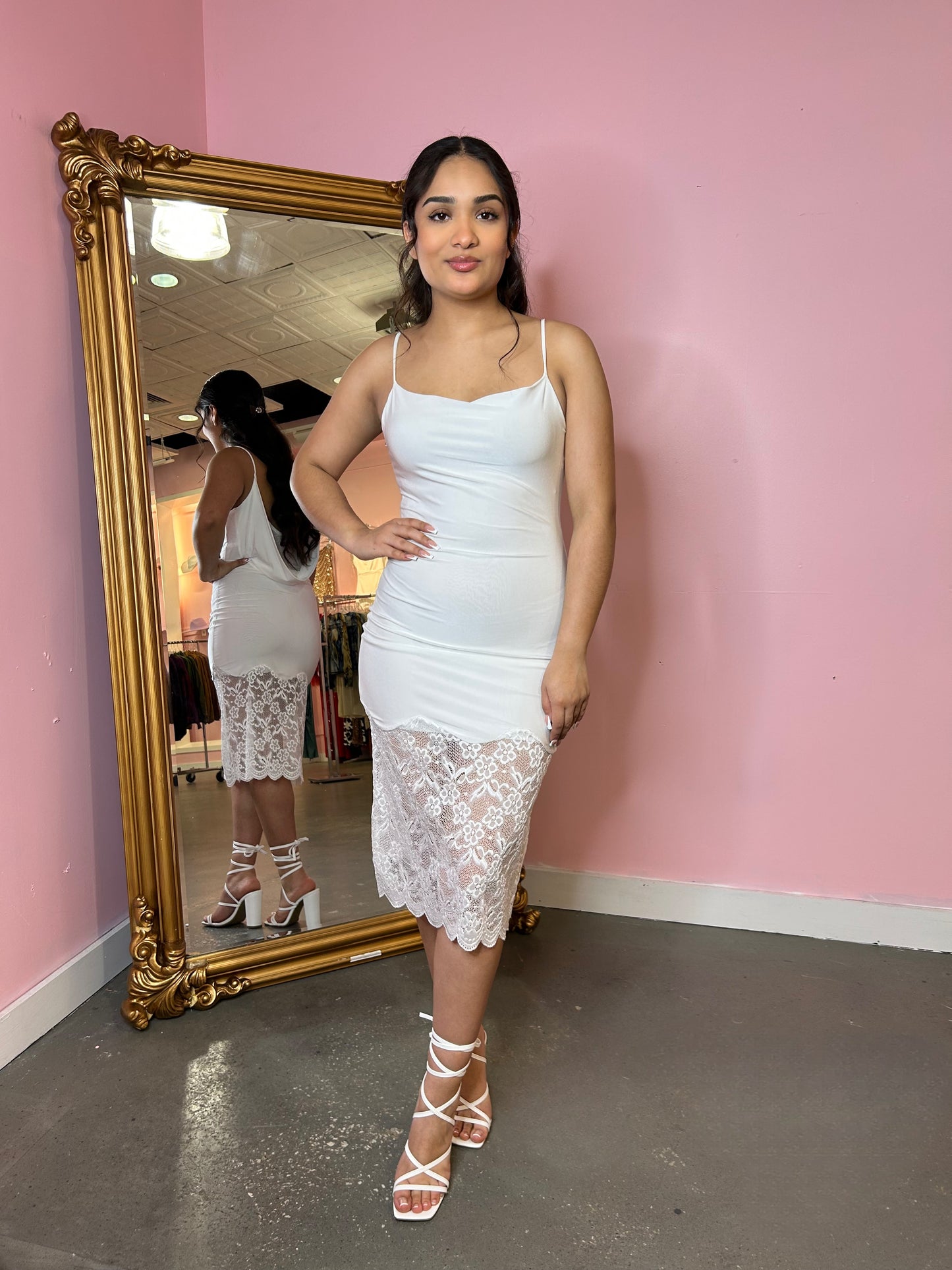Evelyn lace dress