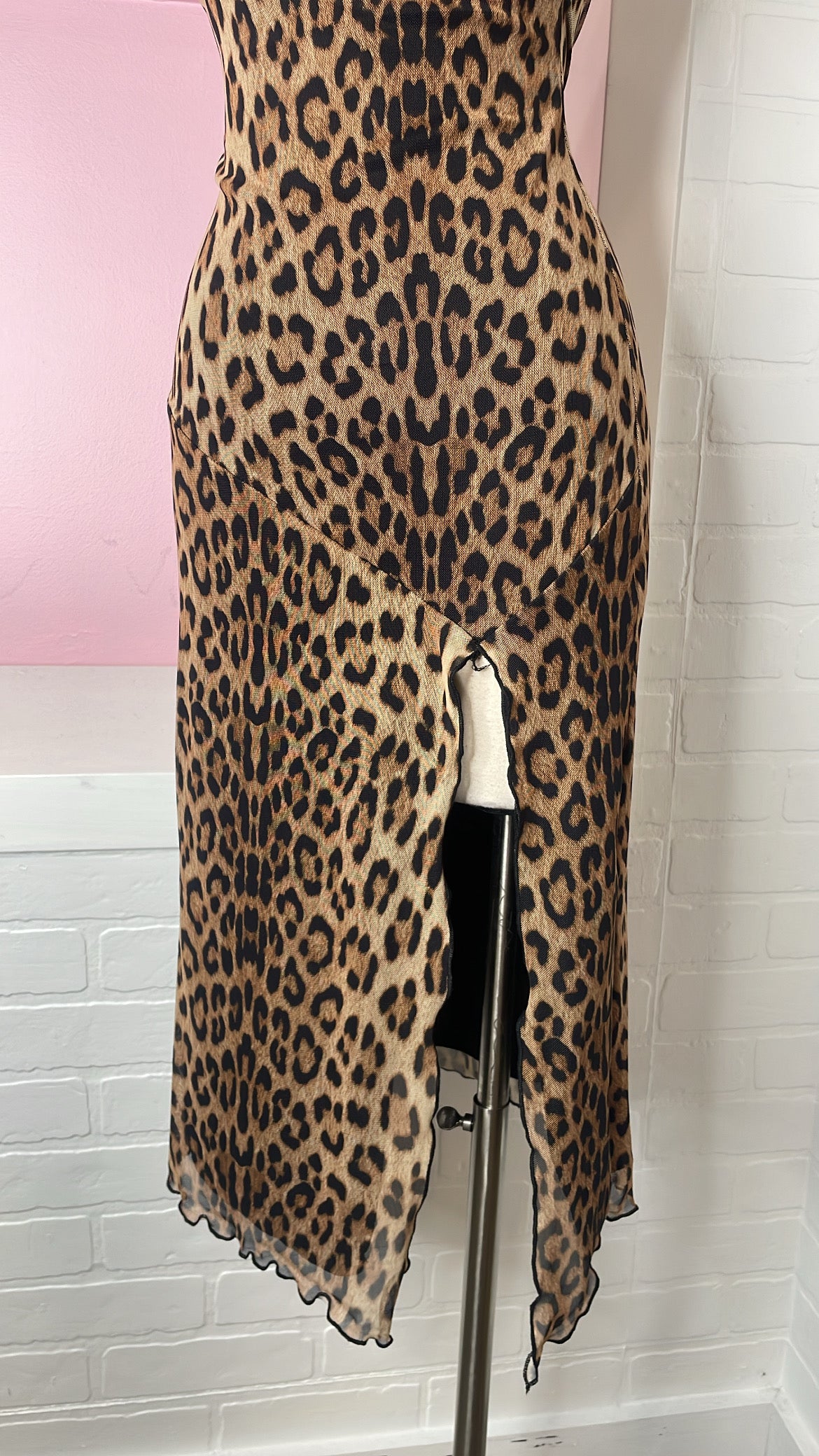 Wild One mid slit Bodycon dress