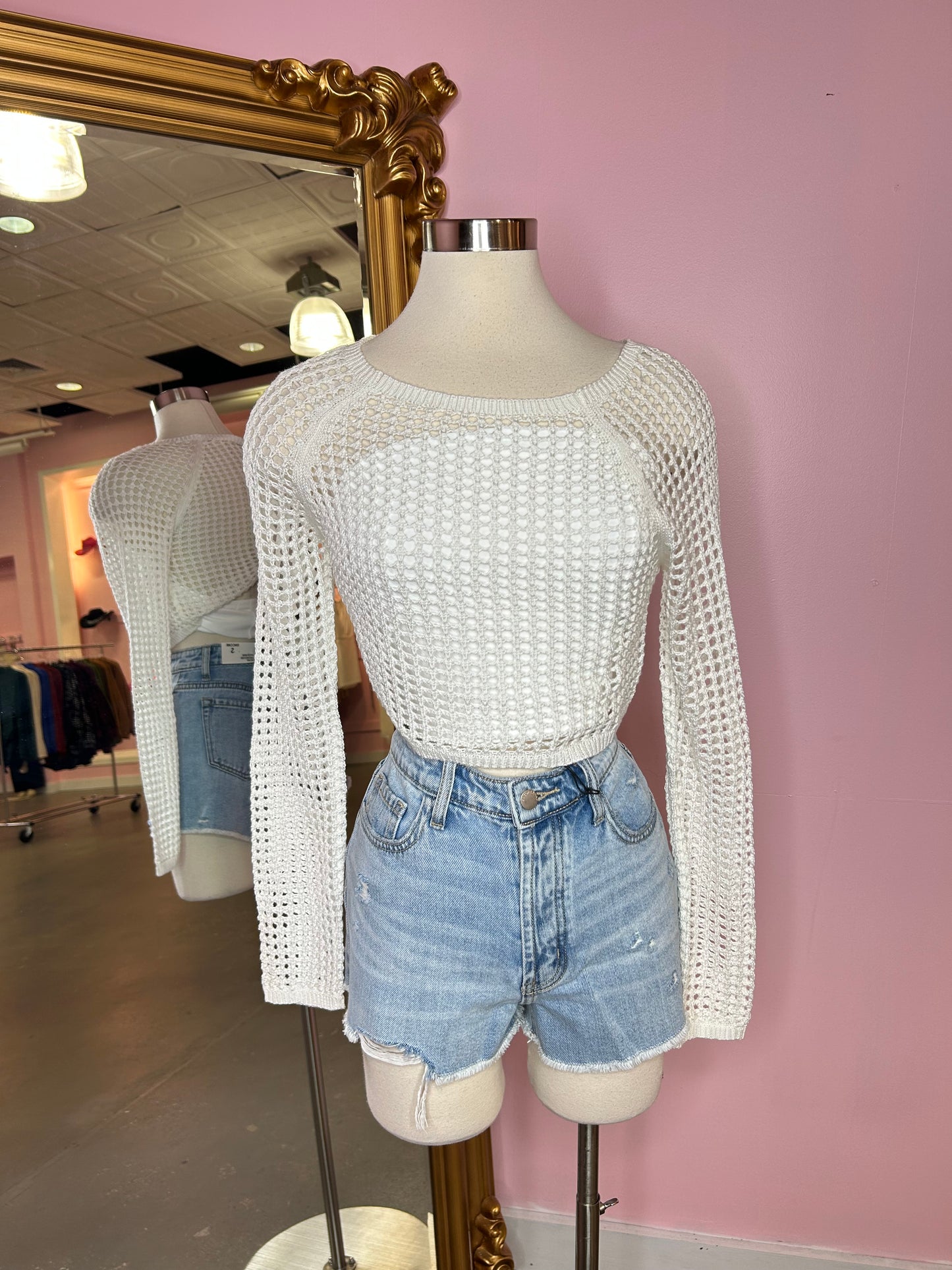 Summer time knit top