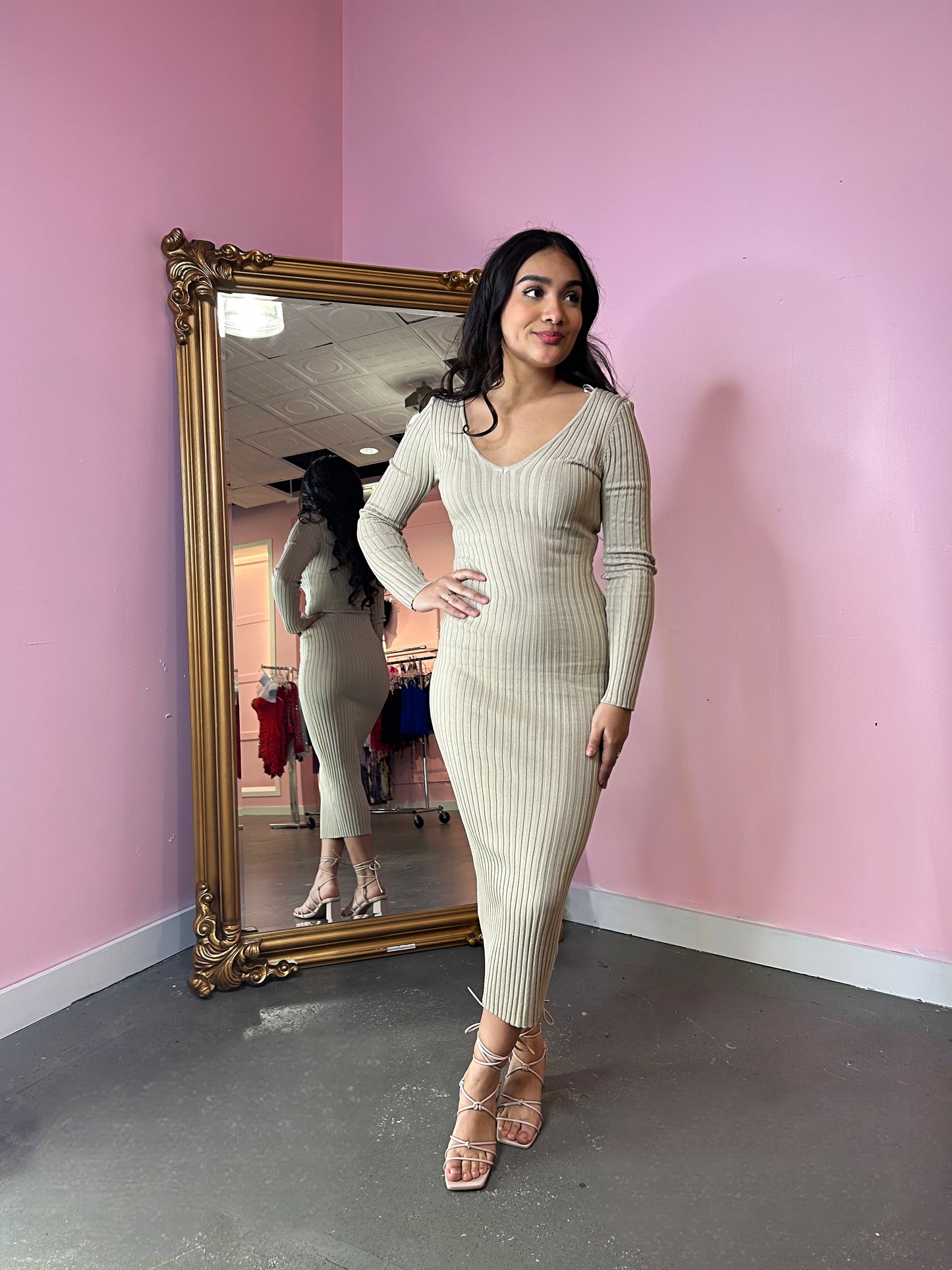 Zara sweater dress