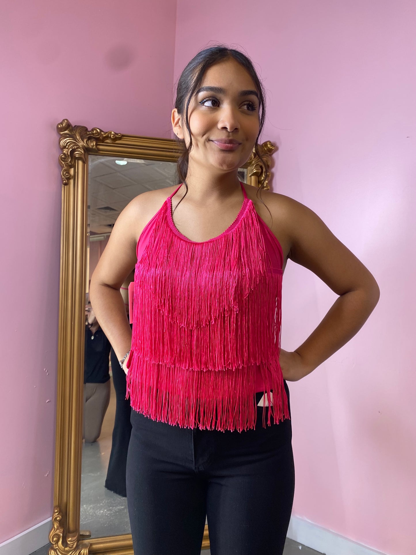 Natalie Fringe top