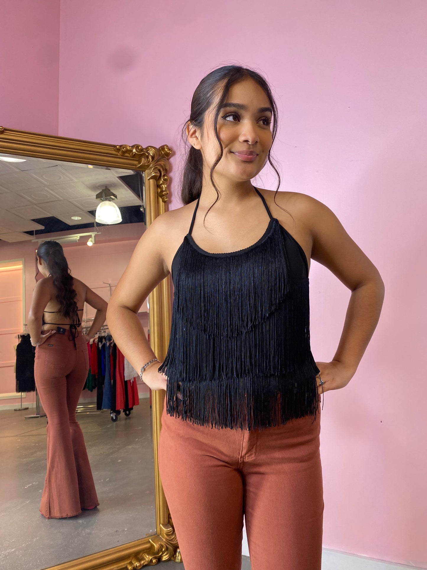 Natalie Fringe top