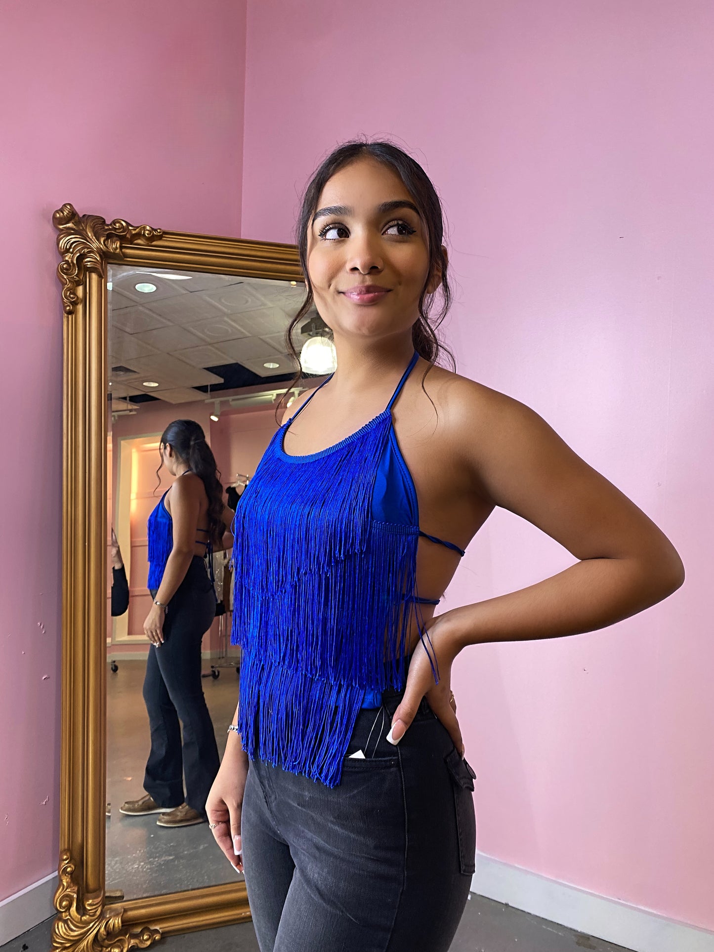 Natalie Fringe top