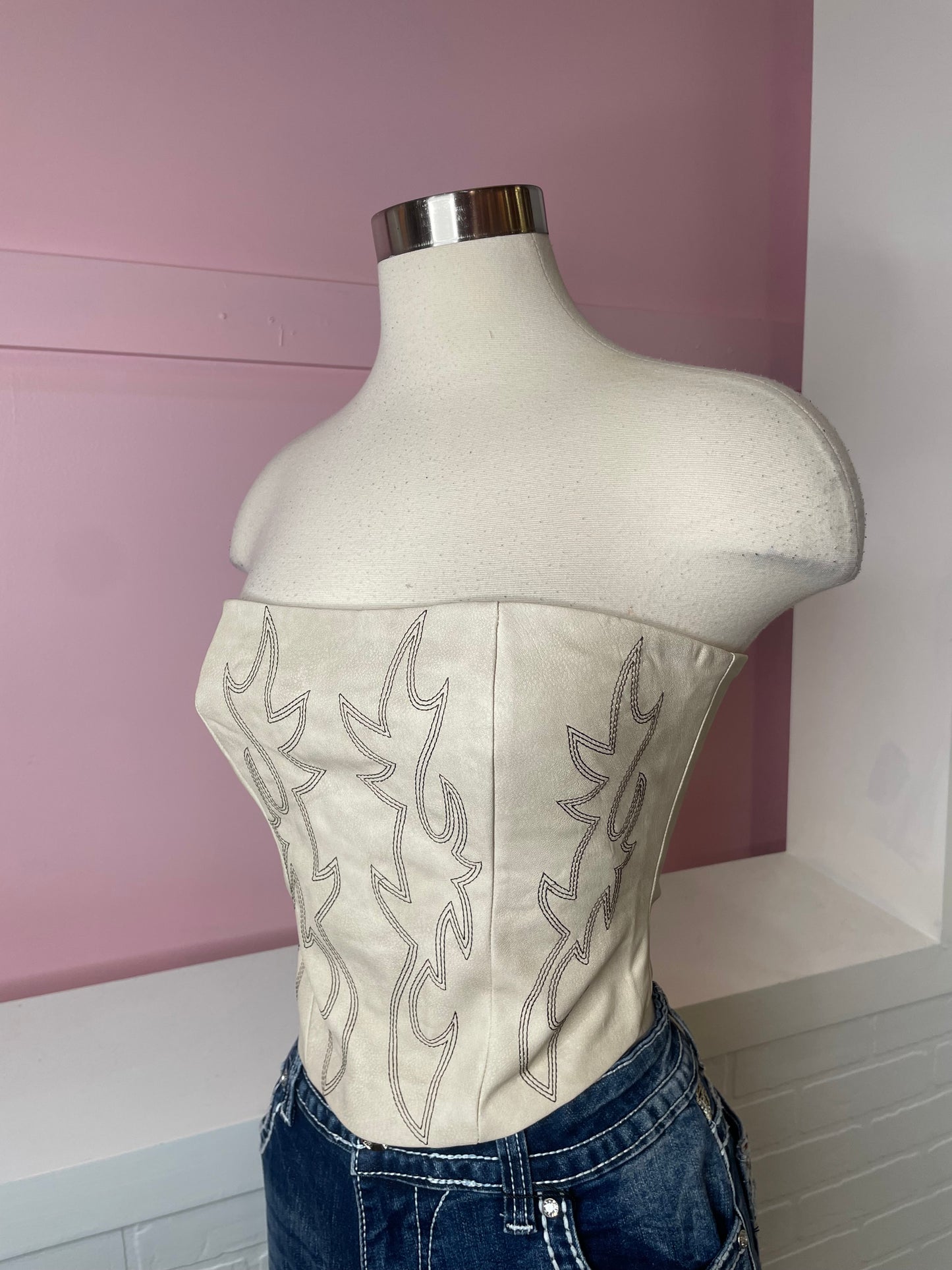 Norteña Corset Top