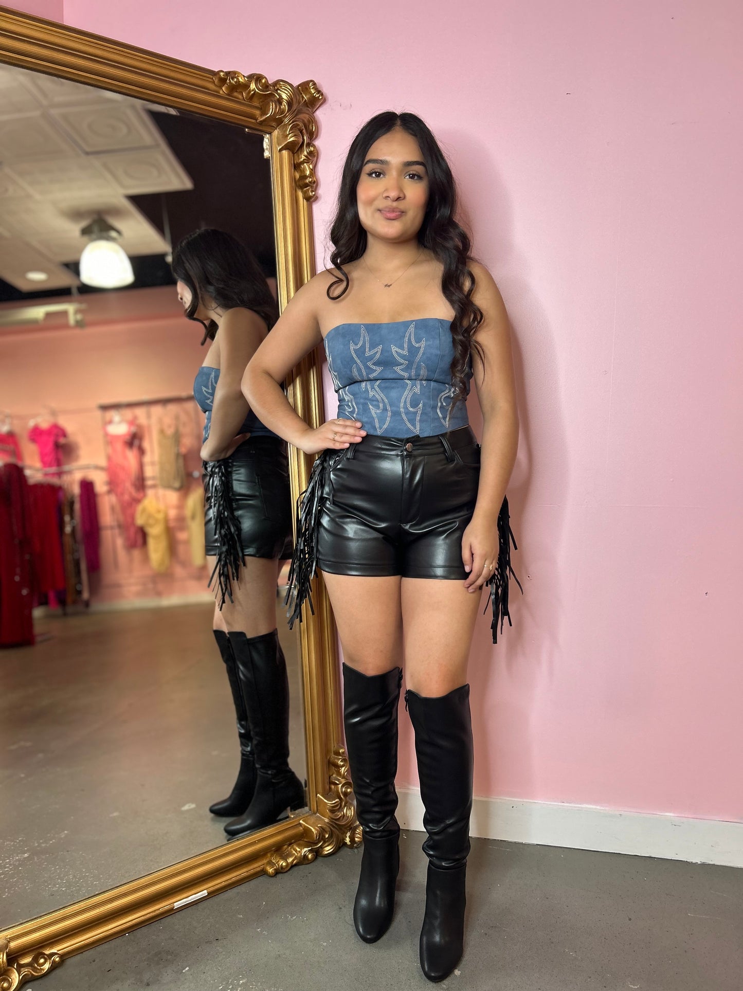 Rodeo Queen Fringe Shorts