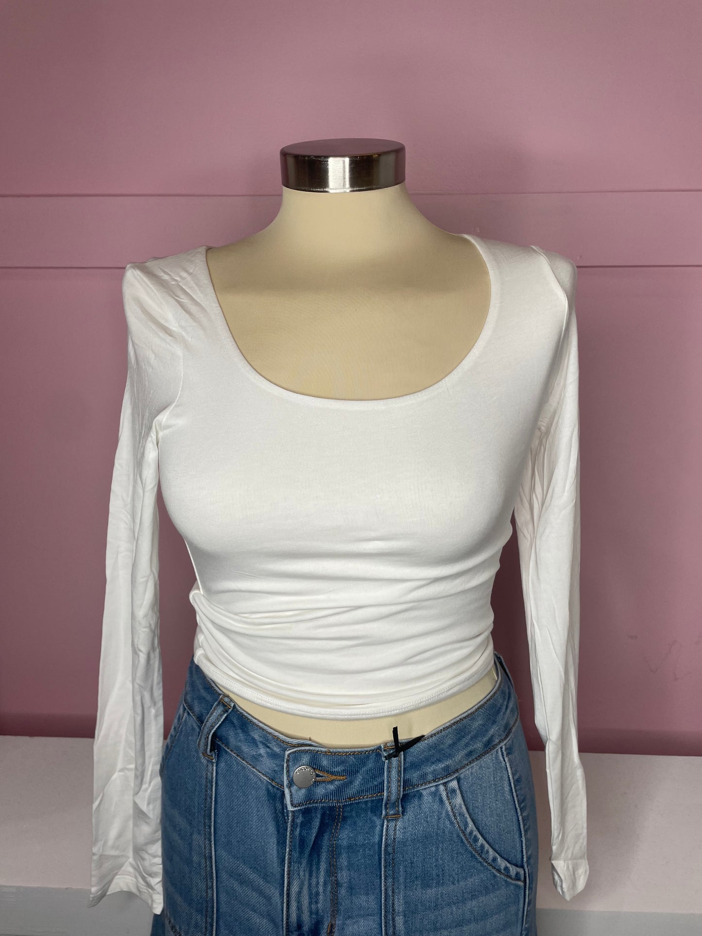 Lea Long sleeve Double Layered Top