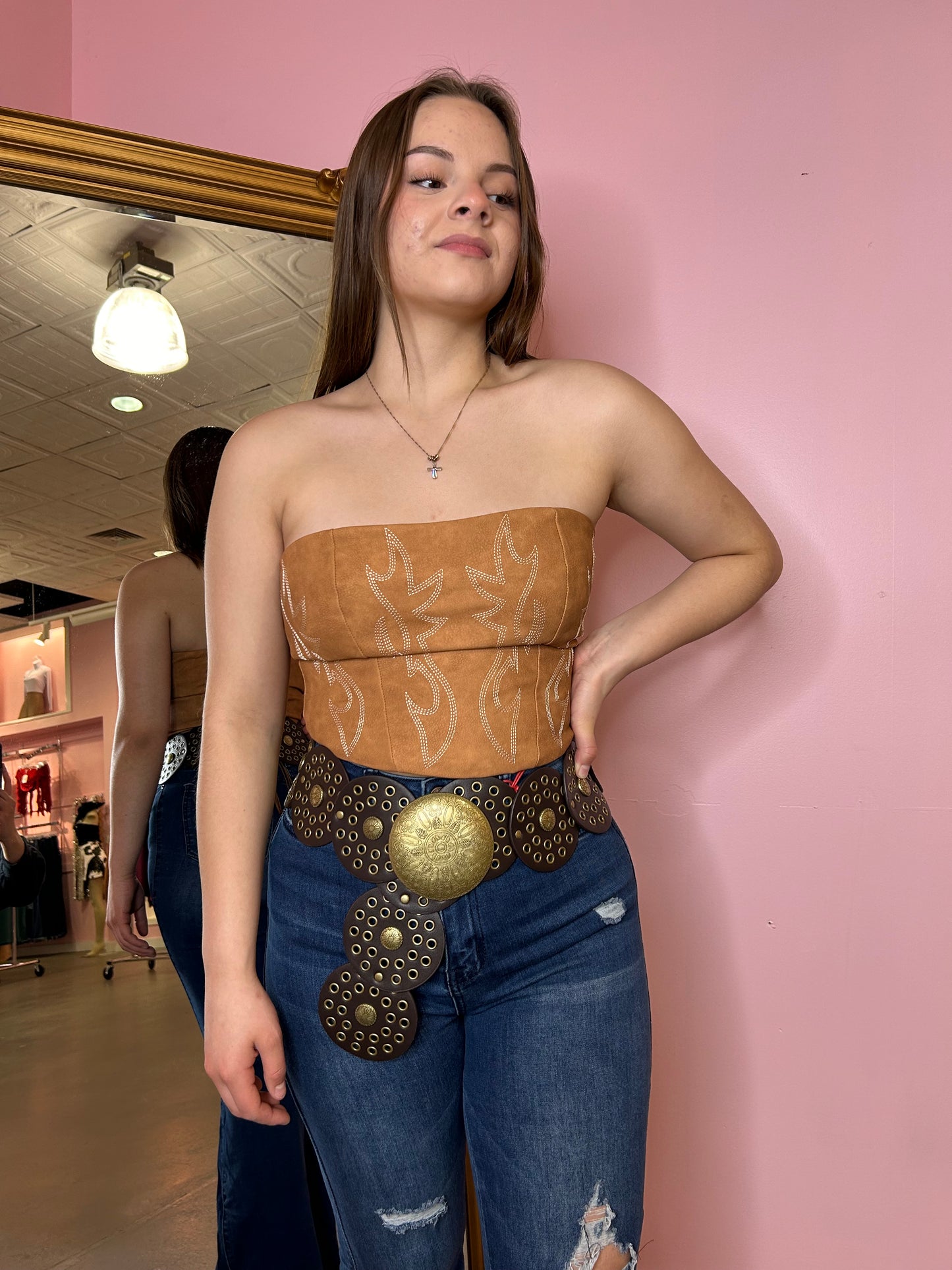 Norteña Corset Top