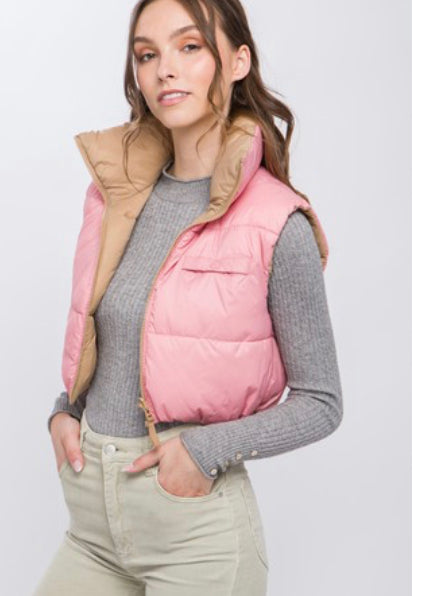 Zoe puffer vest