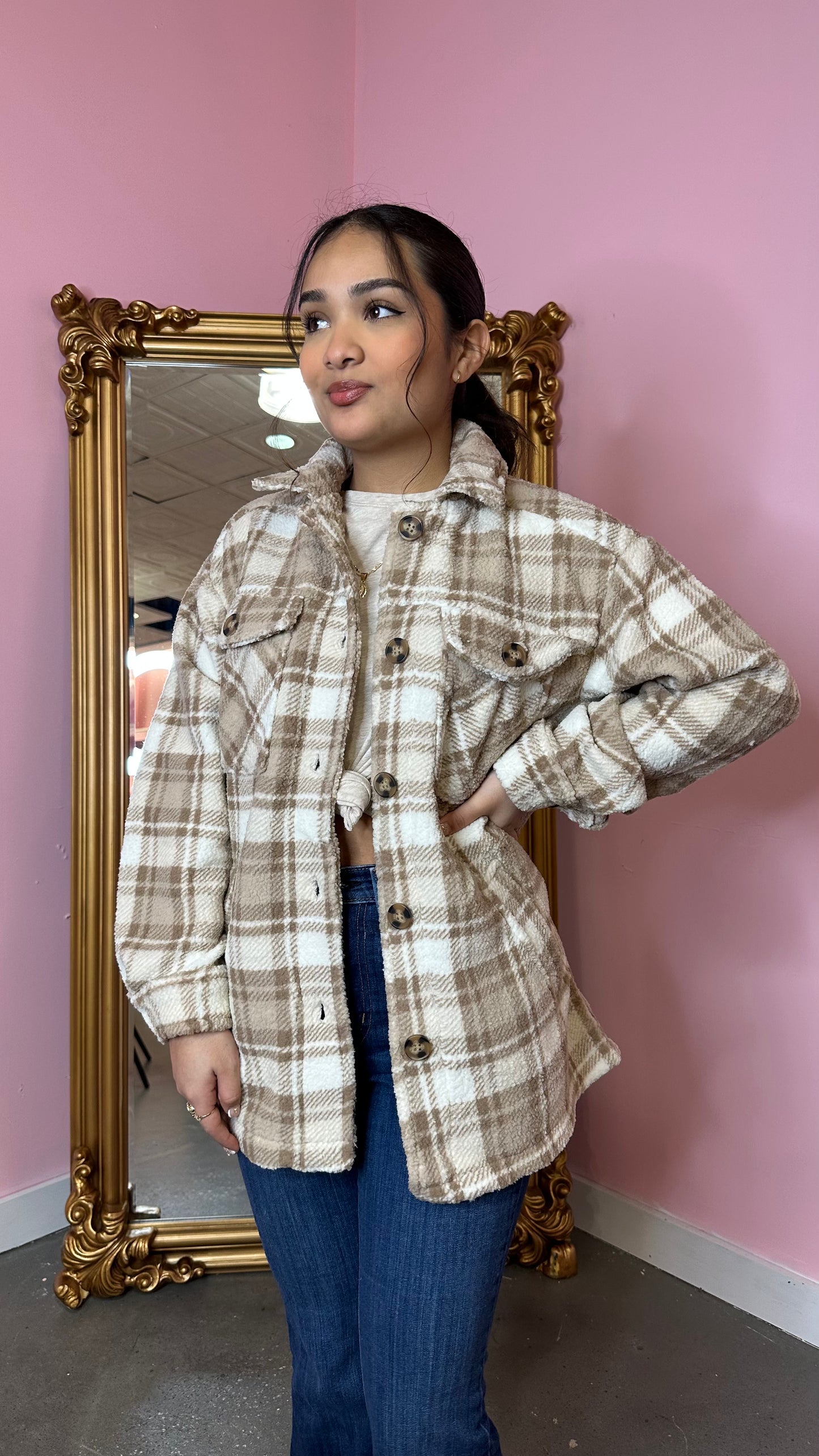 Ella plaid jacket