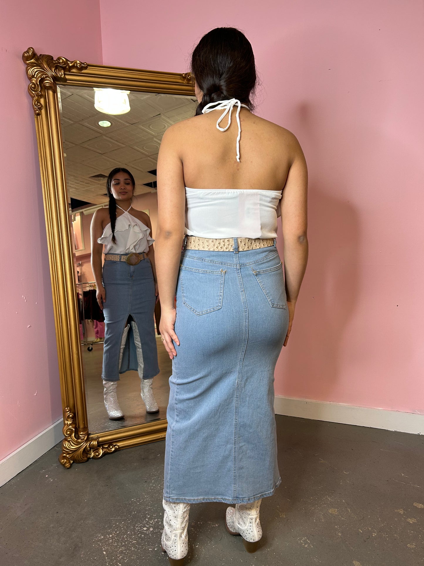 Alisson ruffle top