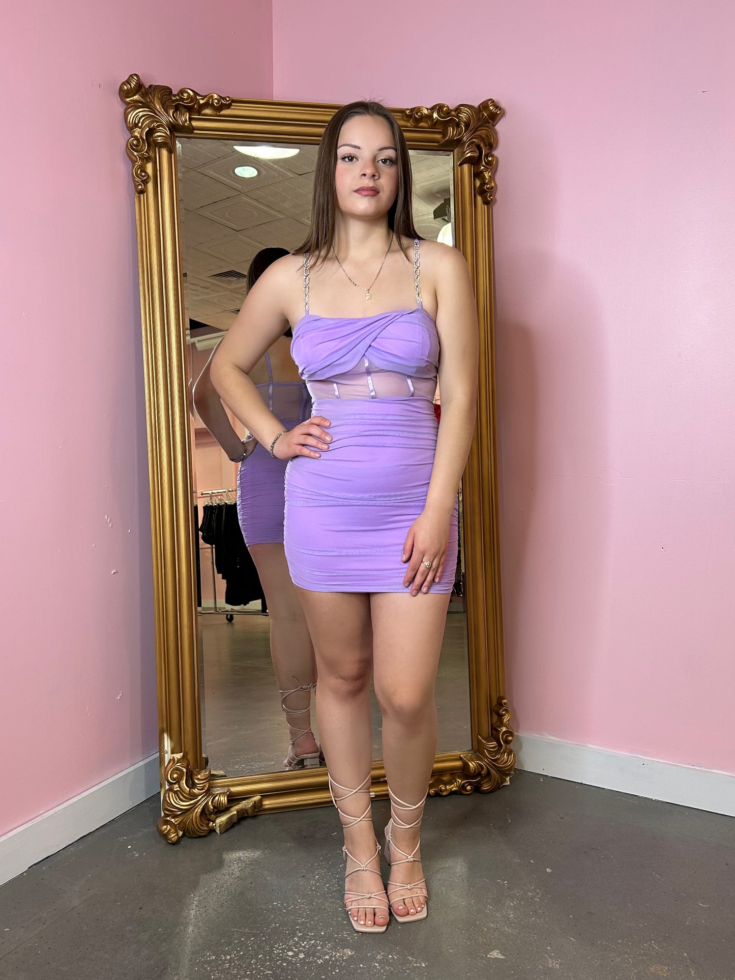 Clover mini dress