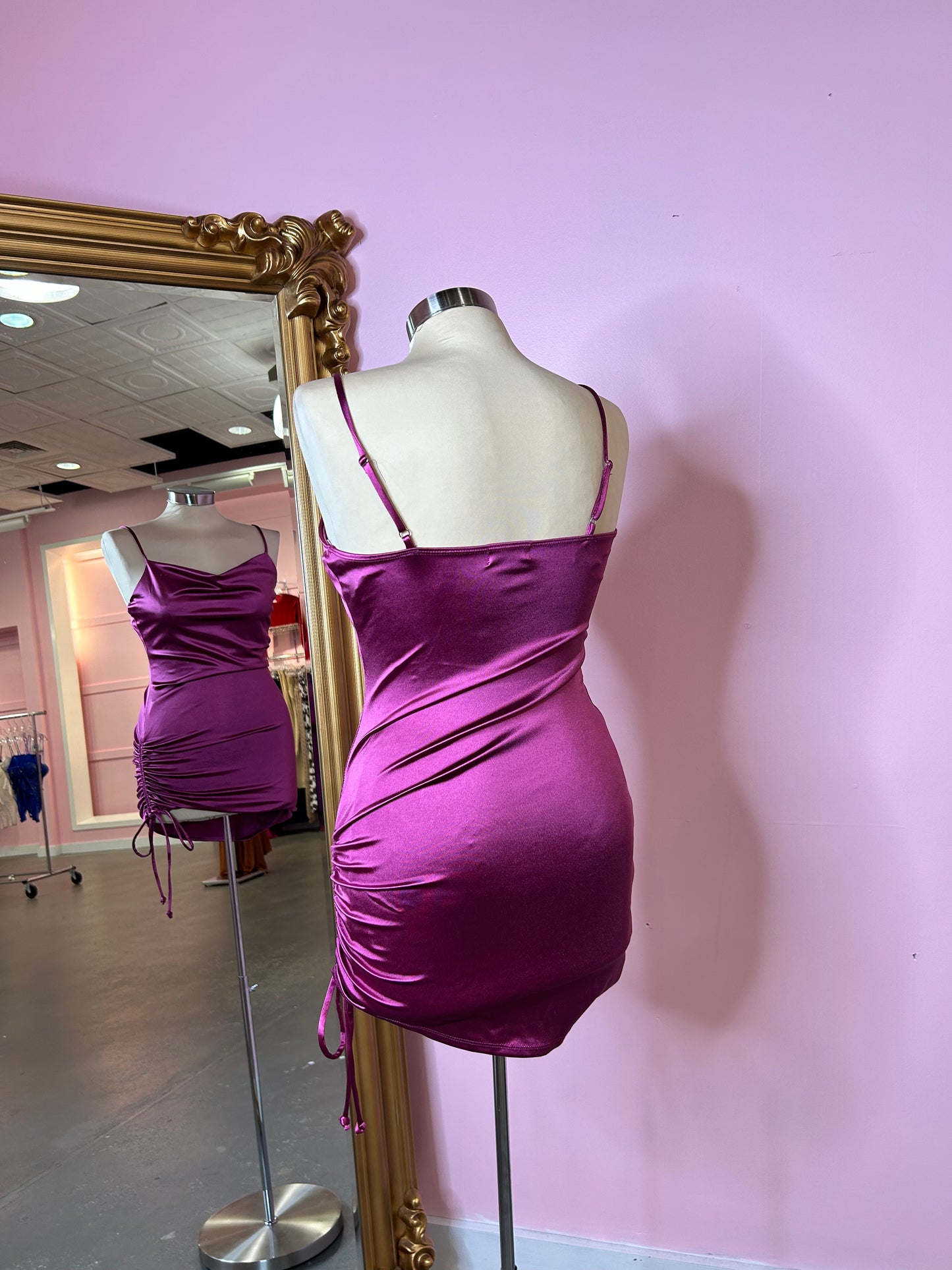 My Amore Satin Dress