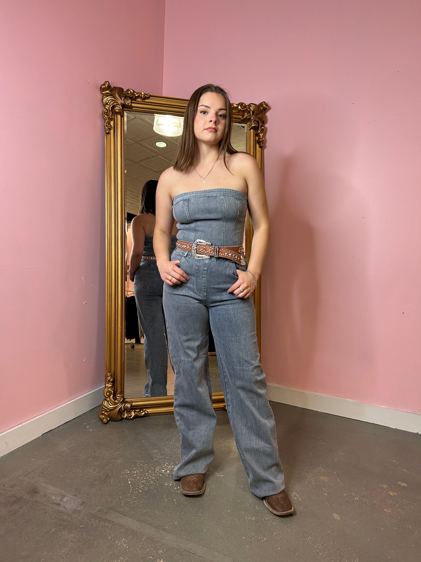 Daydreamer Denim Jumpsuit