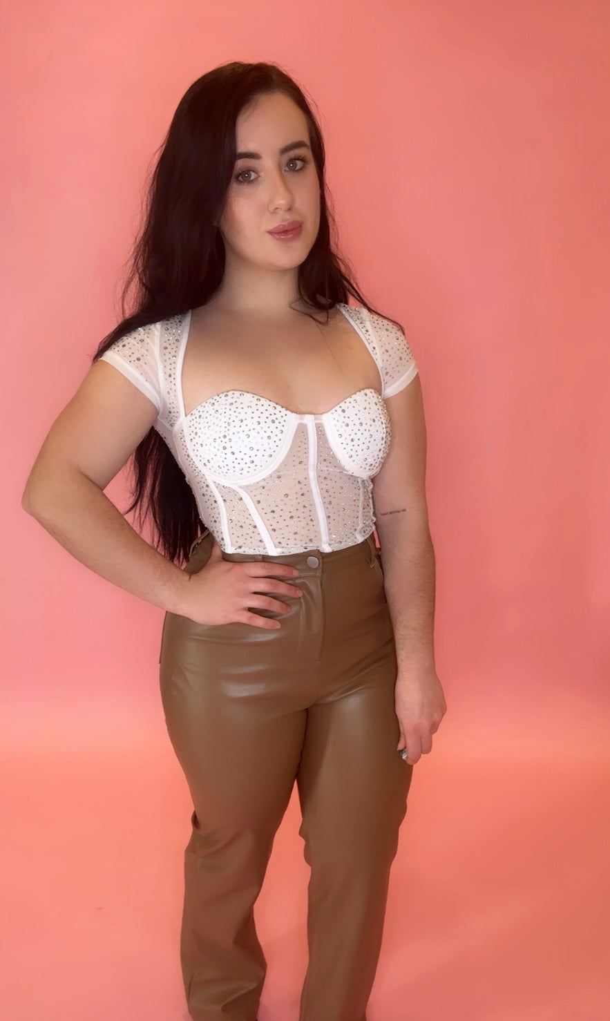Briana Leather Pants