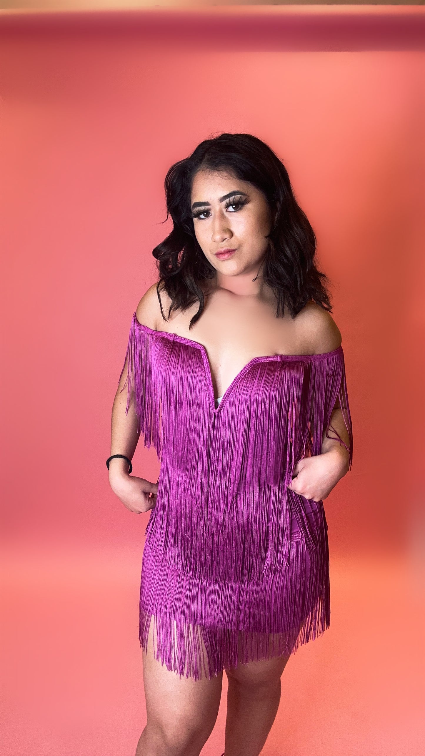 Catalina Fringe dress