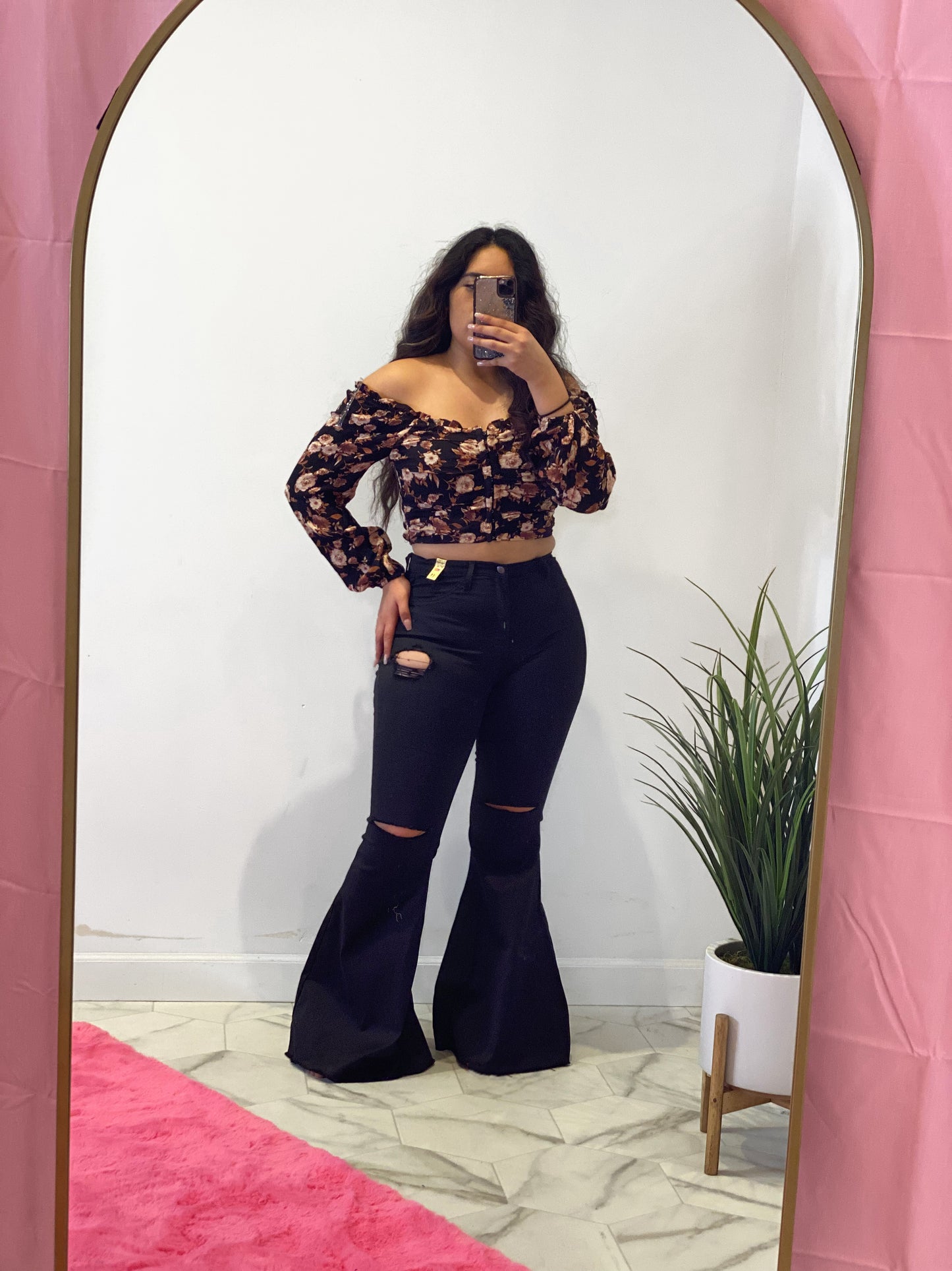 Elsie Floral Top