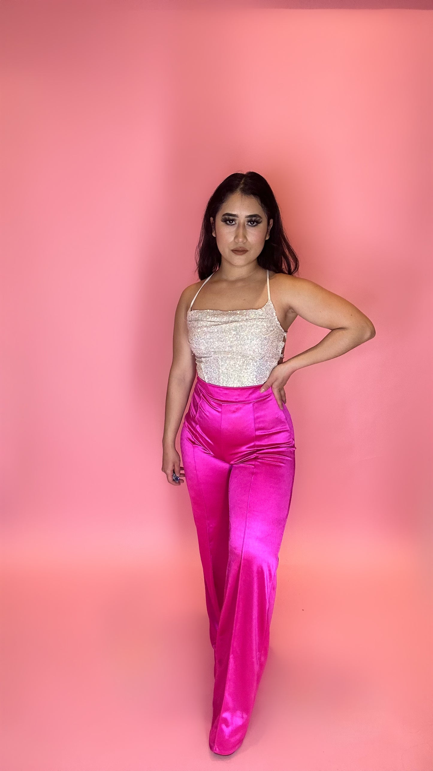 Sarah Satin Dress pants
