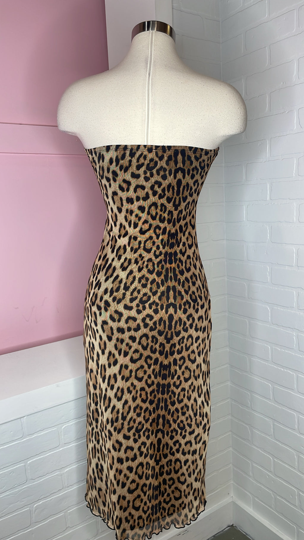 Wild One mid slit Bodycon dress