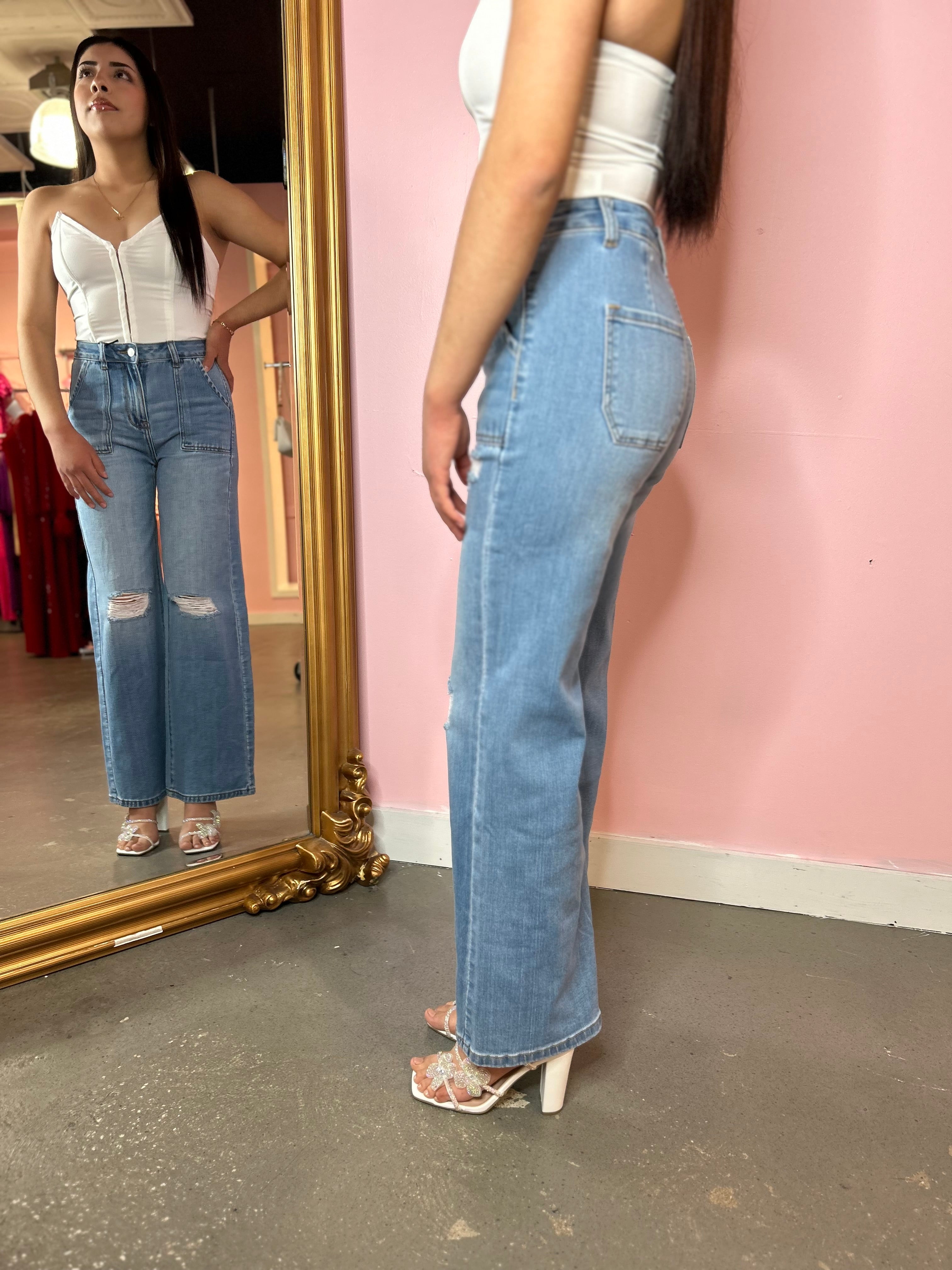 Out of your league High Rise Jeans