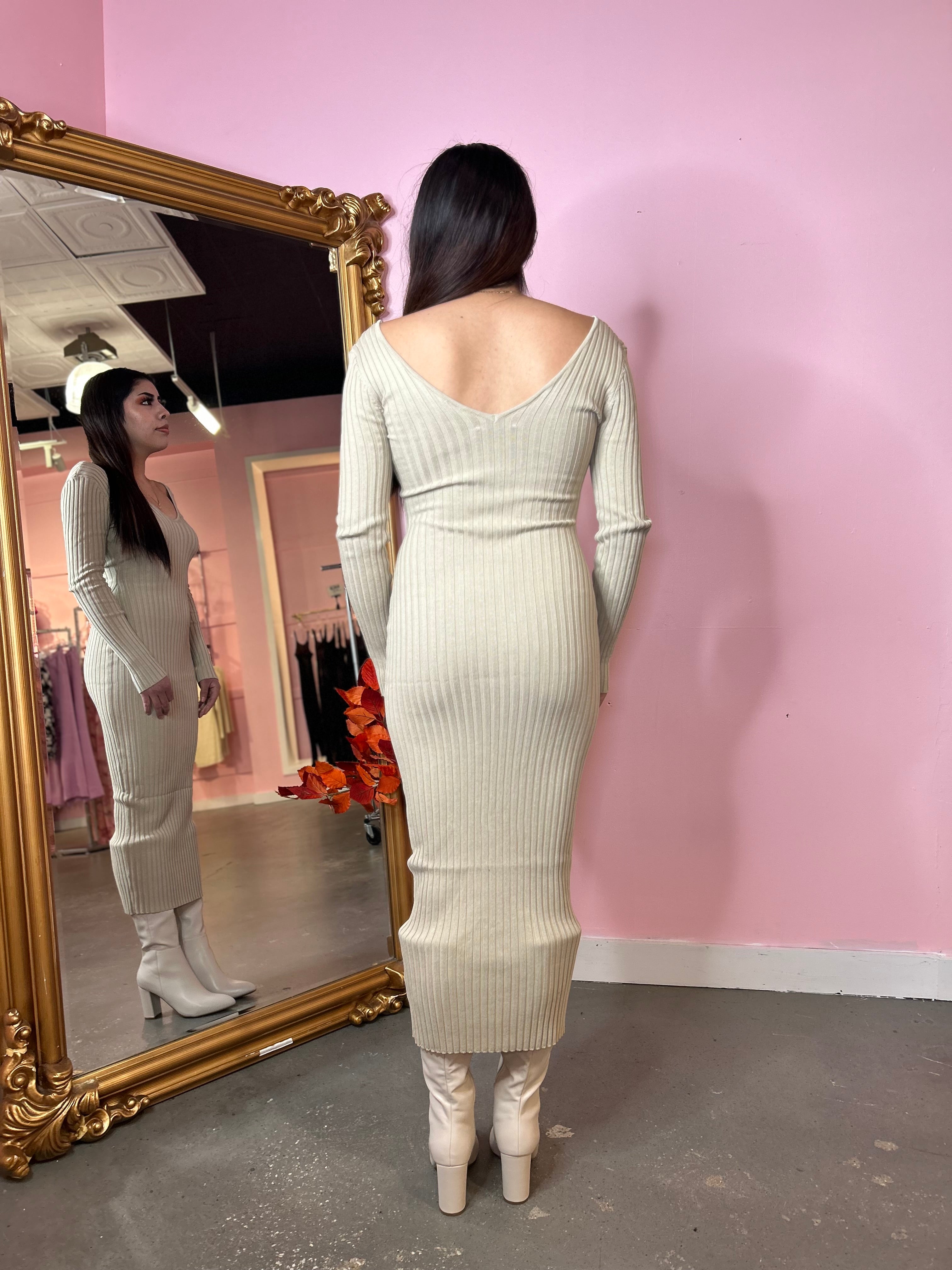 Maira Knit Maxi Dress