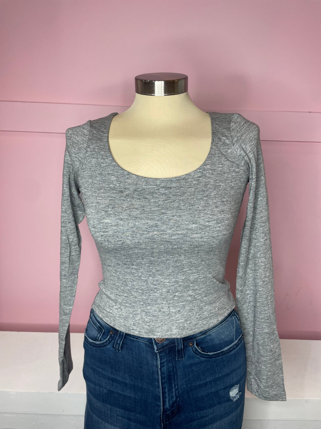Lea Long sleeve Double Layered Top