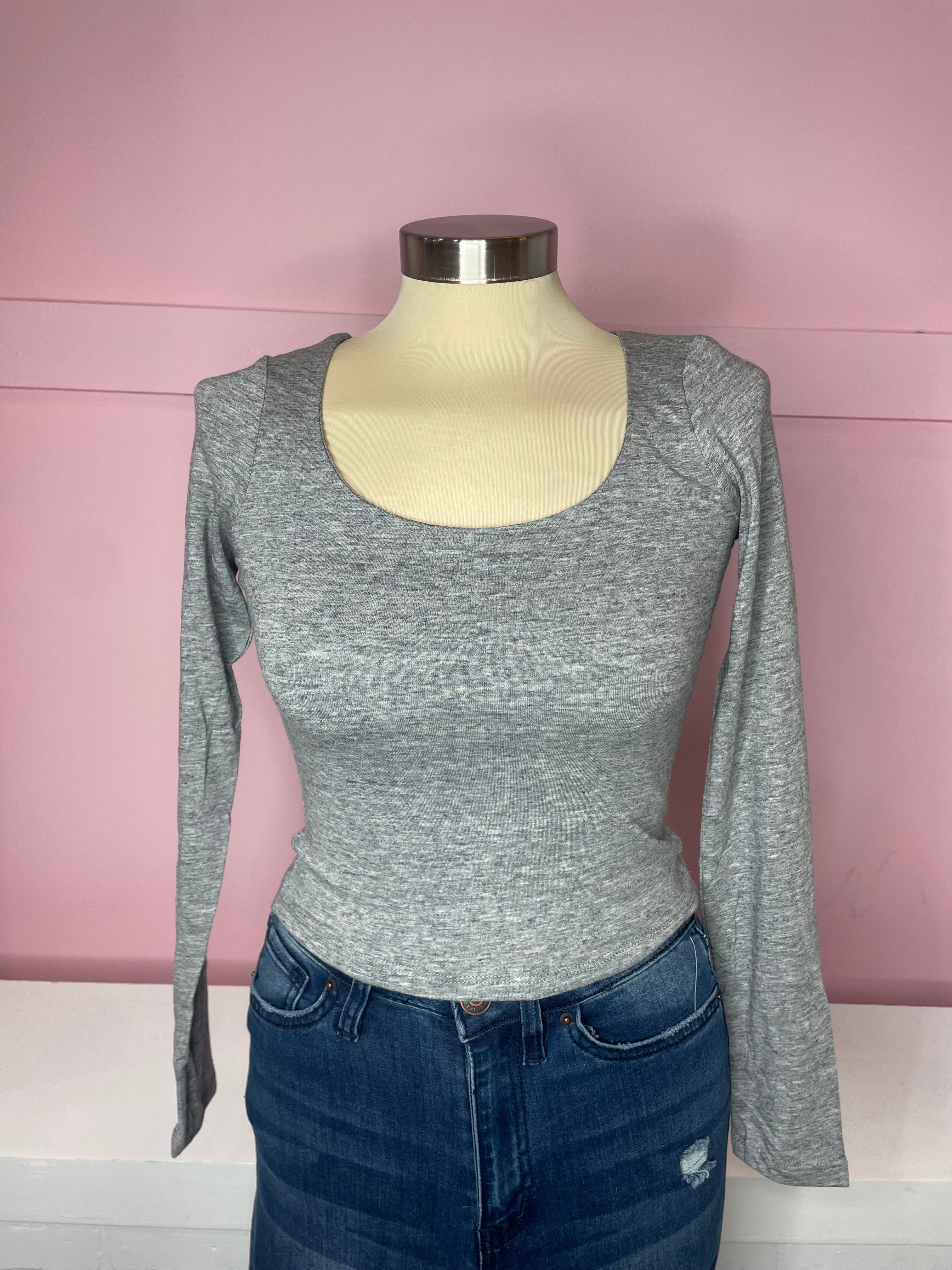 Lea Long sleeve Double Layered Top