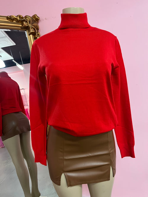 Aura Turtleneck Top