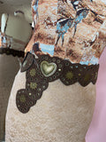 Star Heart Western Belt