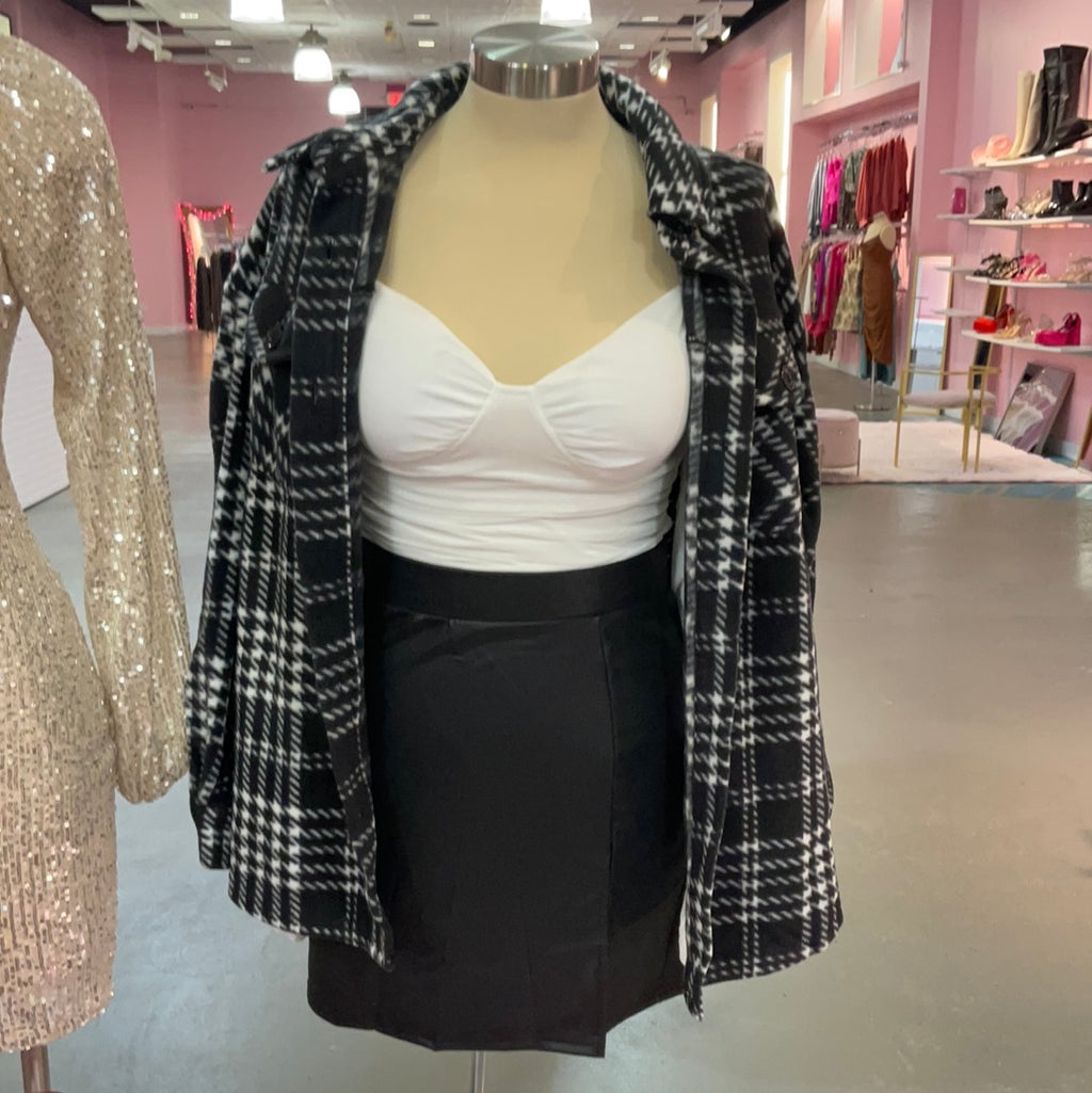 Madeline plaid jacket