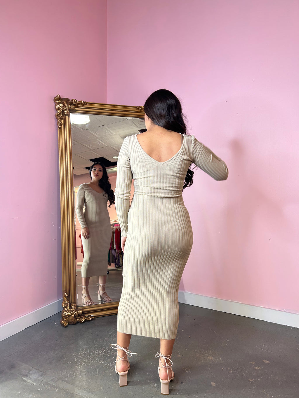 Zara sweater dress