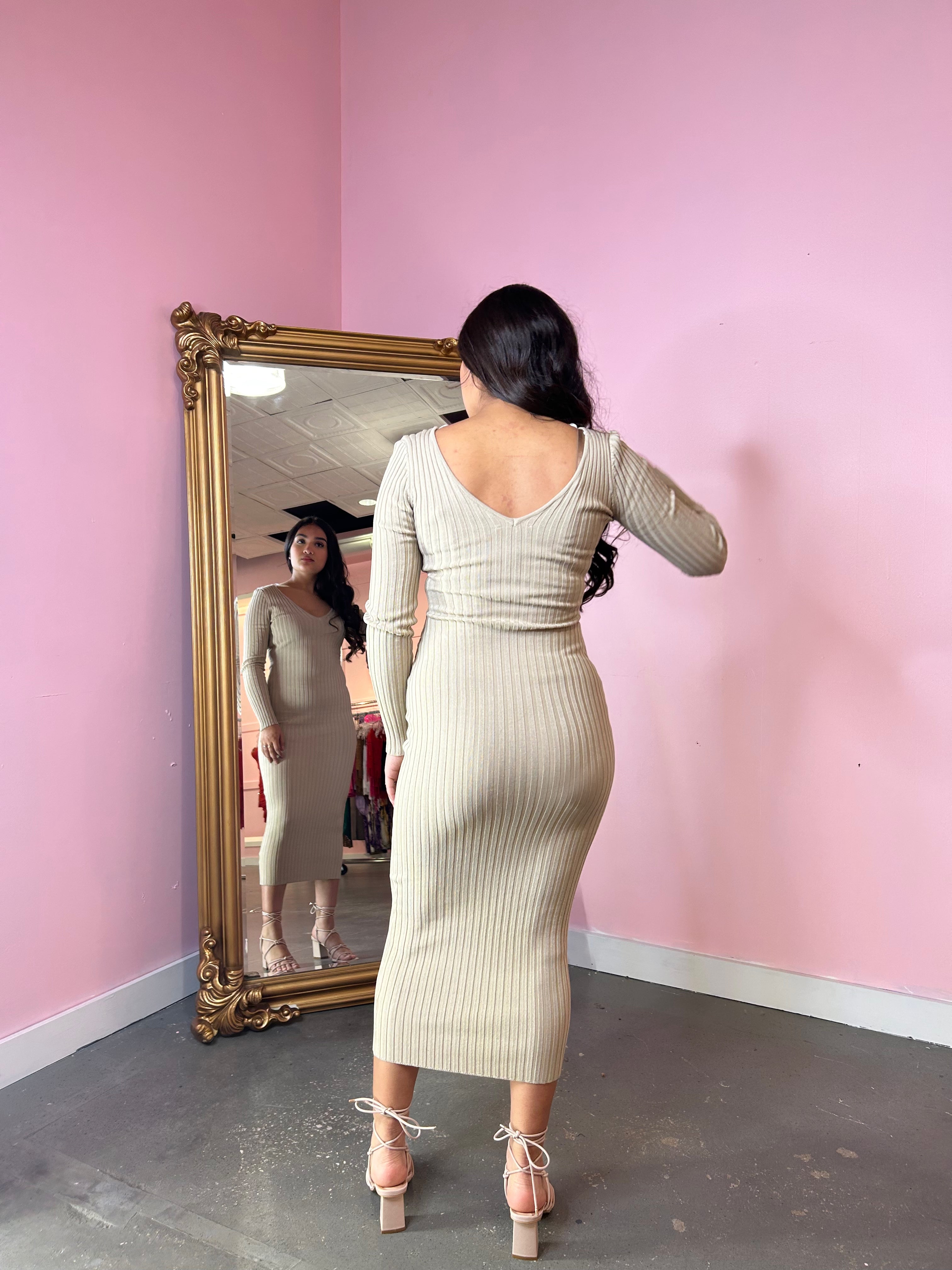Zara sweater dress
