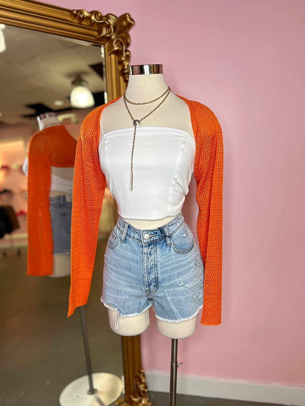 Bianca knit shrug