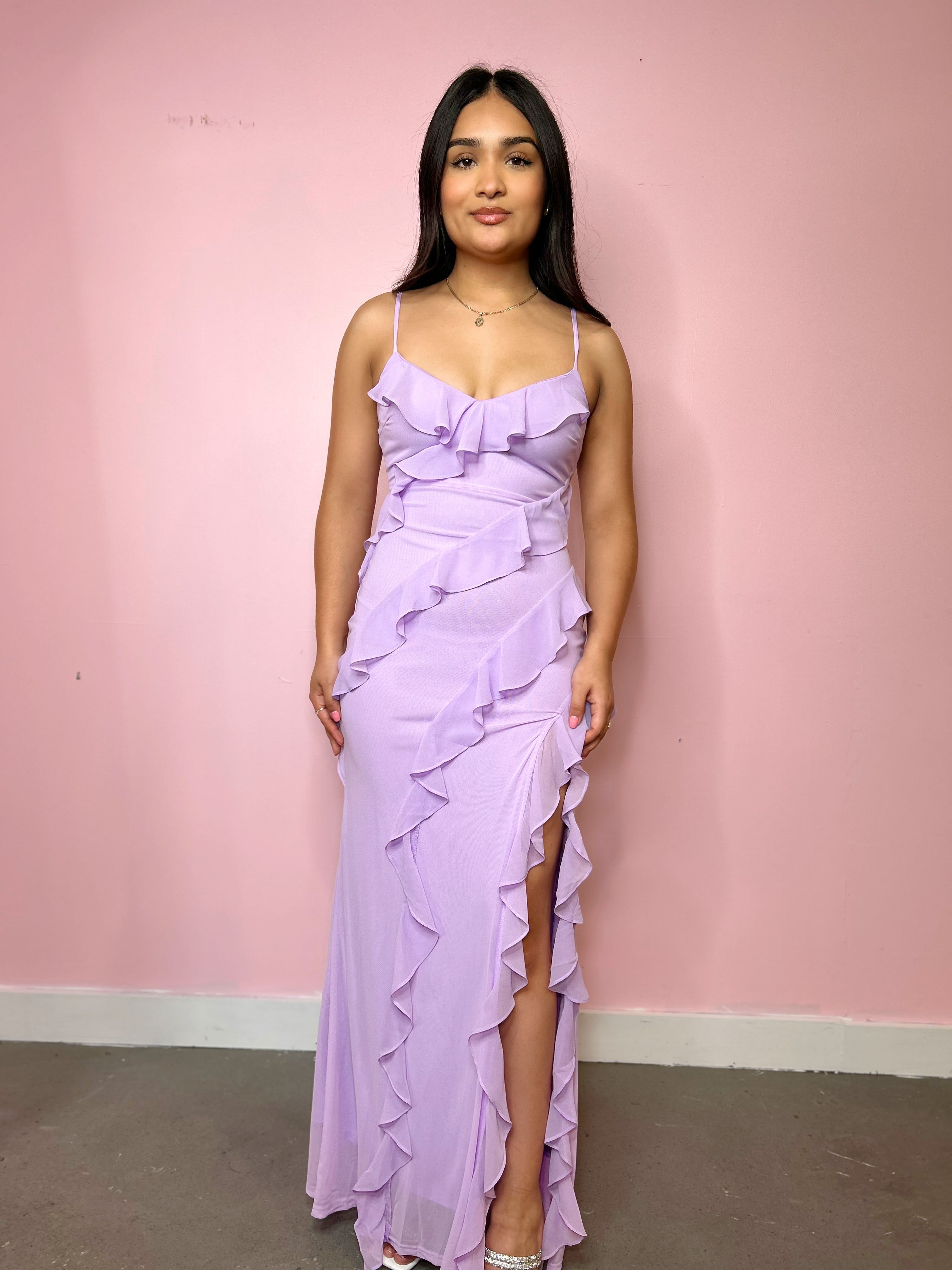 Aurora Ruffle Maxi Dress