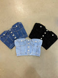 Fierce denim top