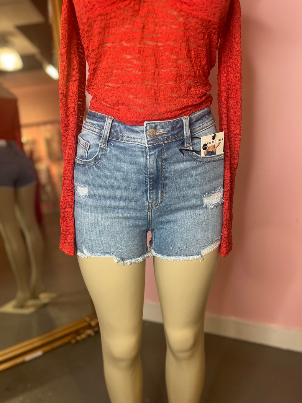 Caroline Denim Shorts