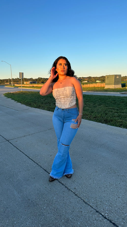 Agave Flare Jeans