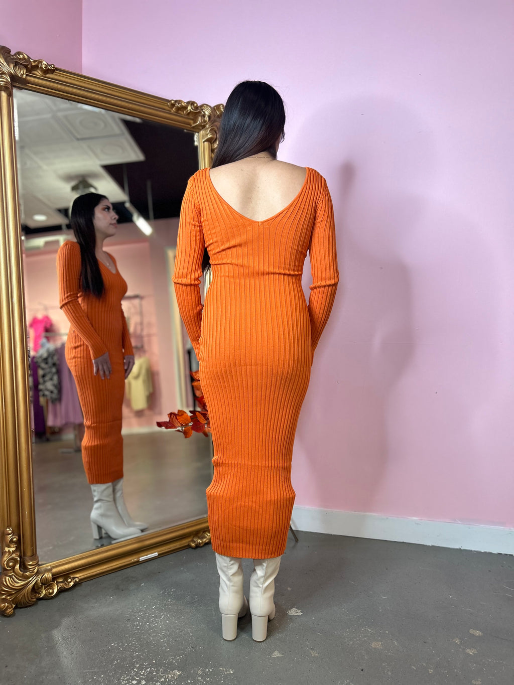 Maira Knit Maxi Dress