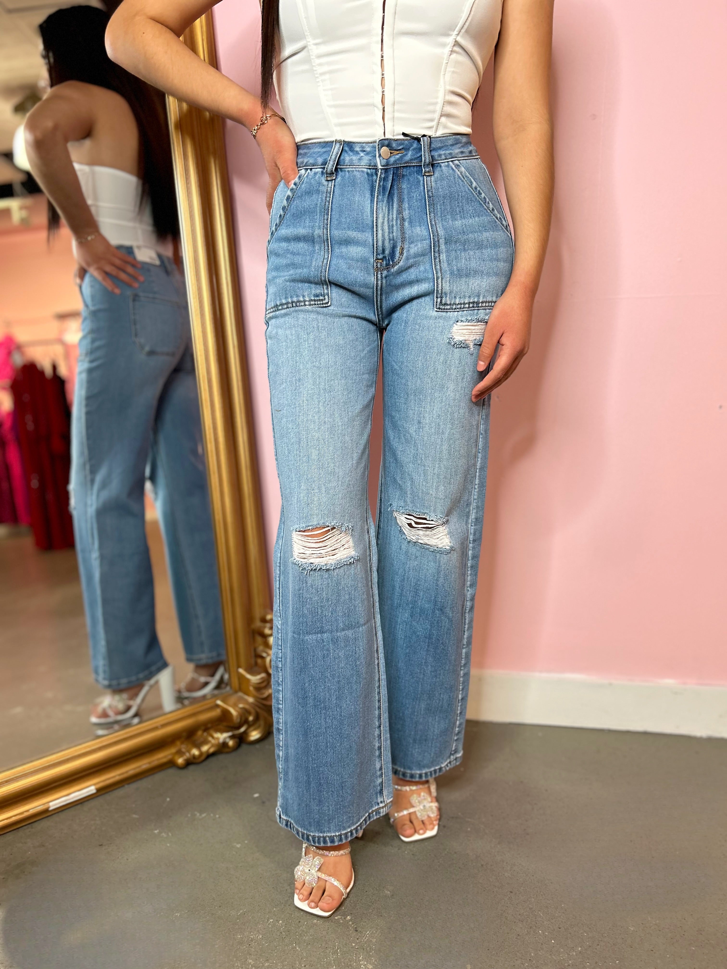 Out of your league High Rise Jeans