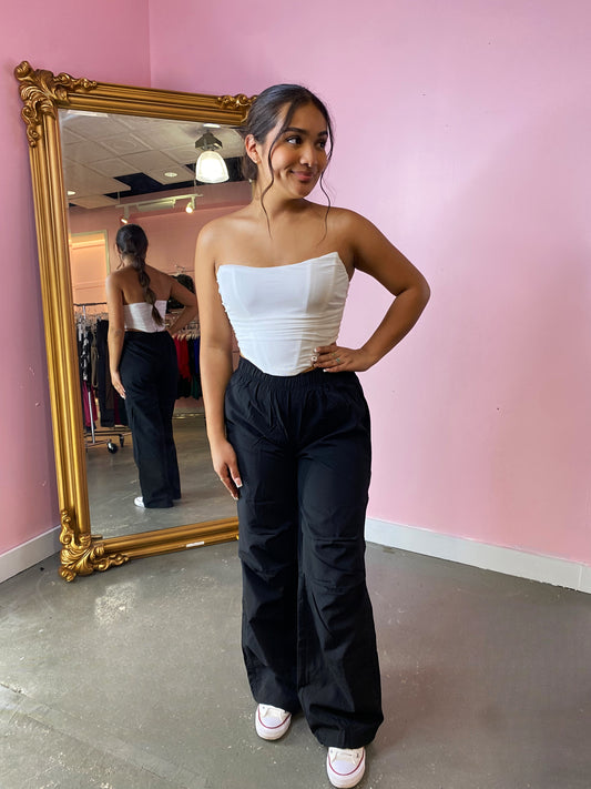 Leave it Alone parachute pants