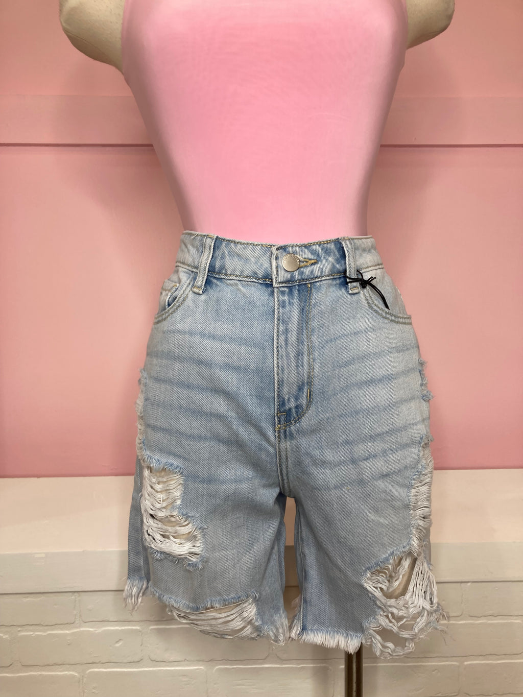 Cleo denim shorts
