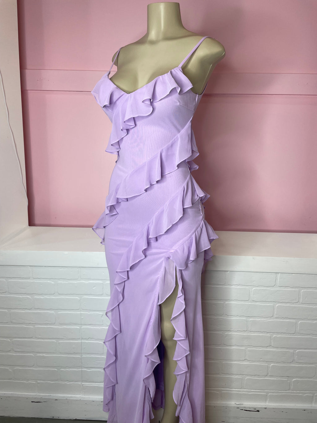 Aurora Ruffle Maxi Dress