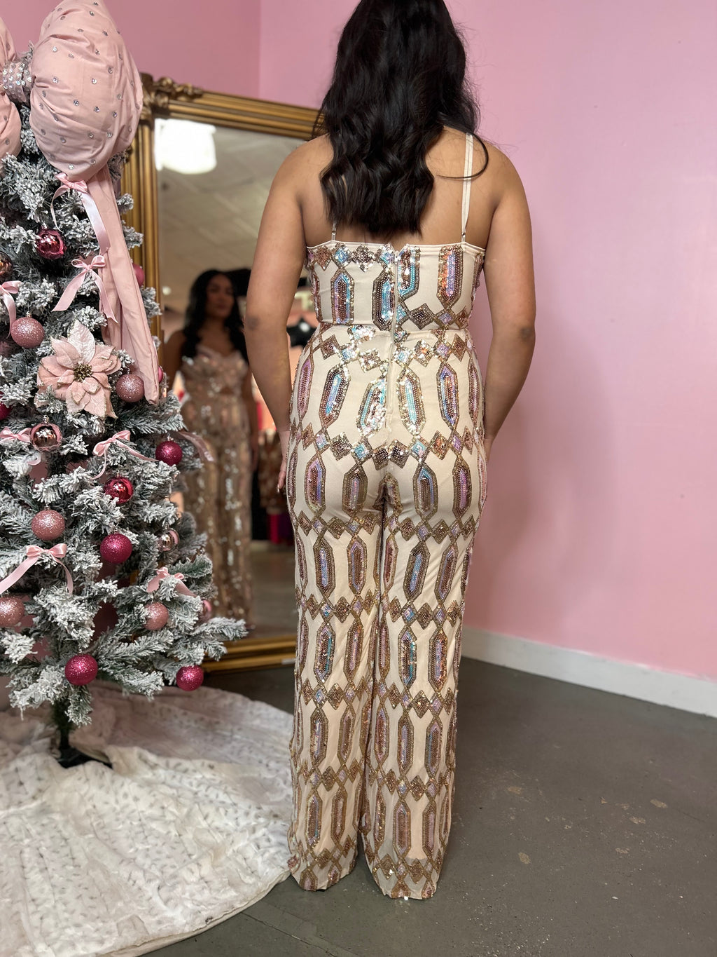 Stand out sequin Jumpsuit