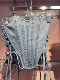 Amy Denim Corset
